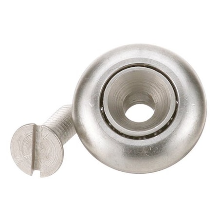 S/S Bearing Roller W/Stud